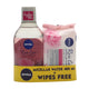 Nivea Micellar Skin Breathe Rose Water 400 ml + Wipes 25 pcs