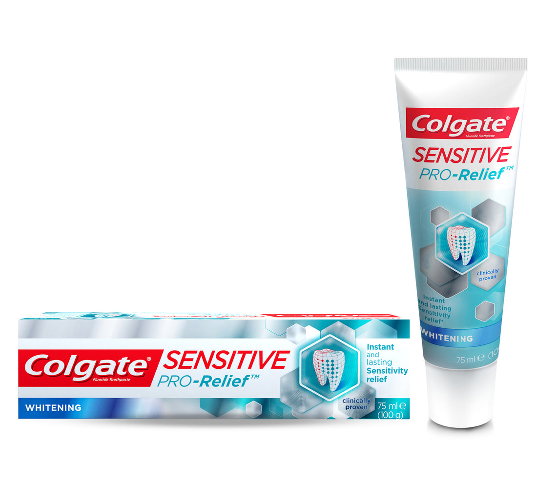 Colgate Fluoride Toothpaste Sensitive Pro-Relief Whitening 75 ml