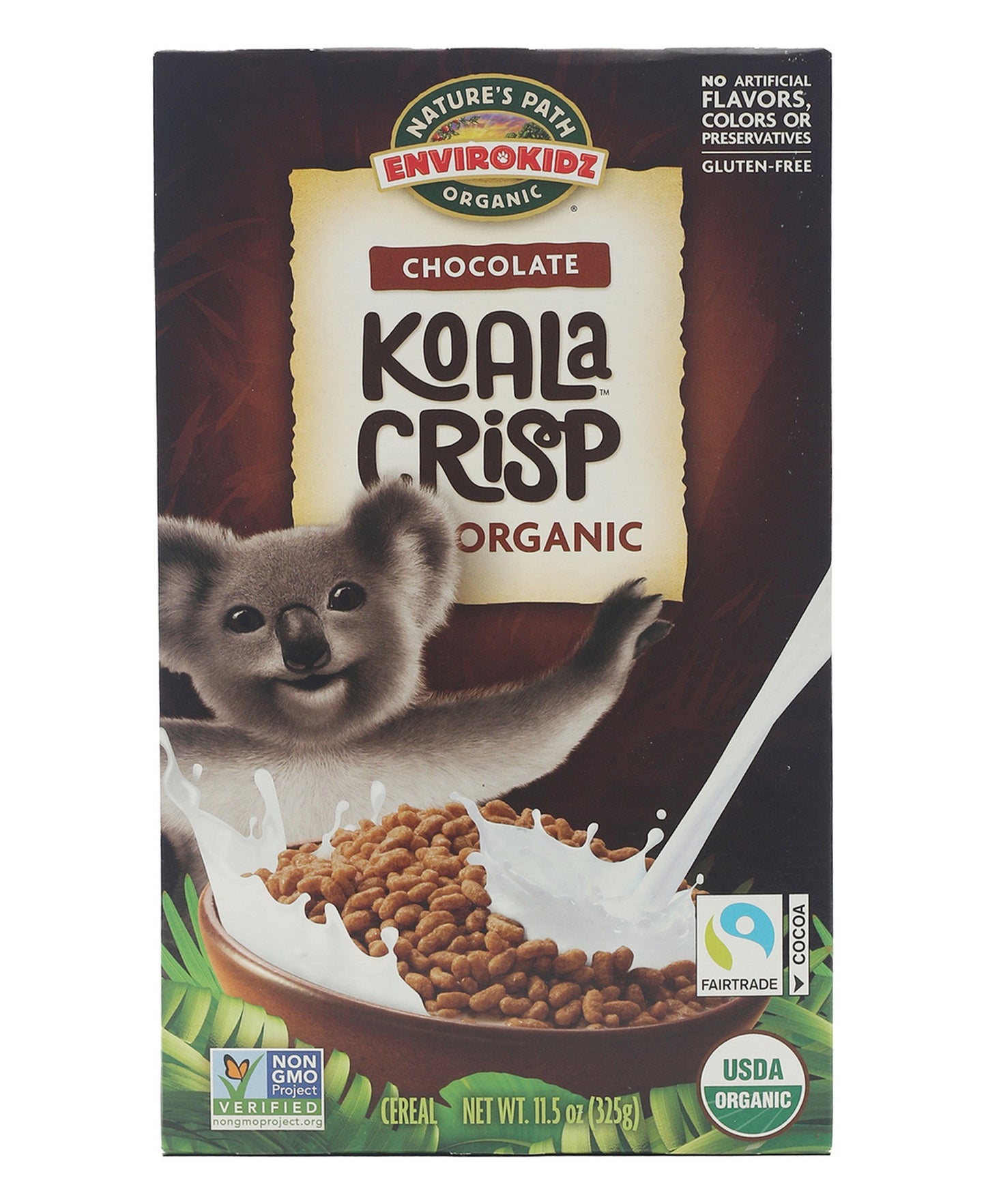 Envirokidz Organic Chocolate Koala Crisp Cereals 325 g