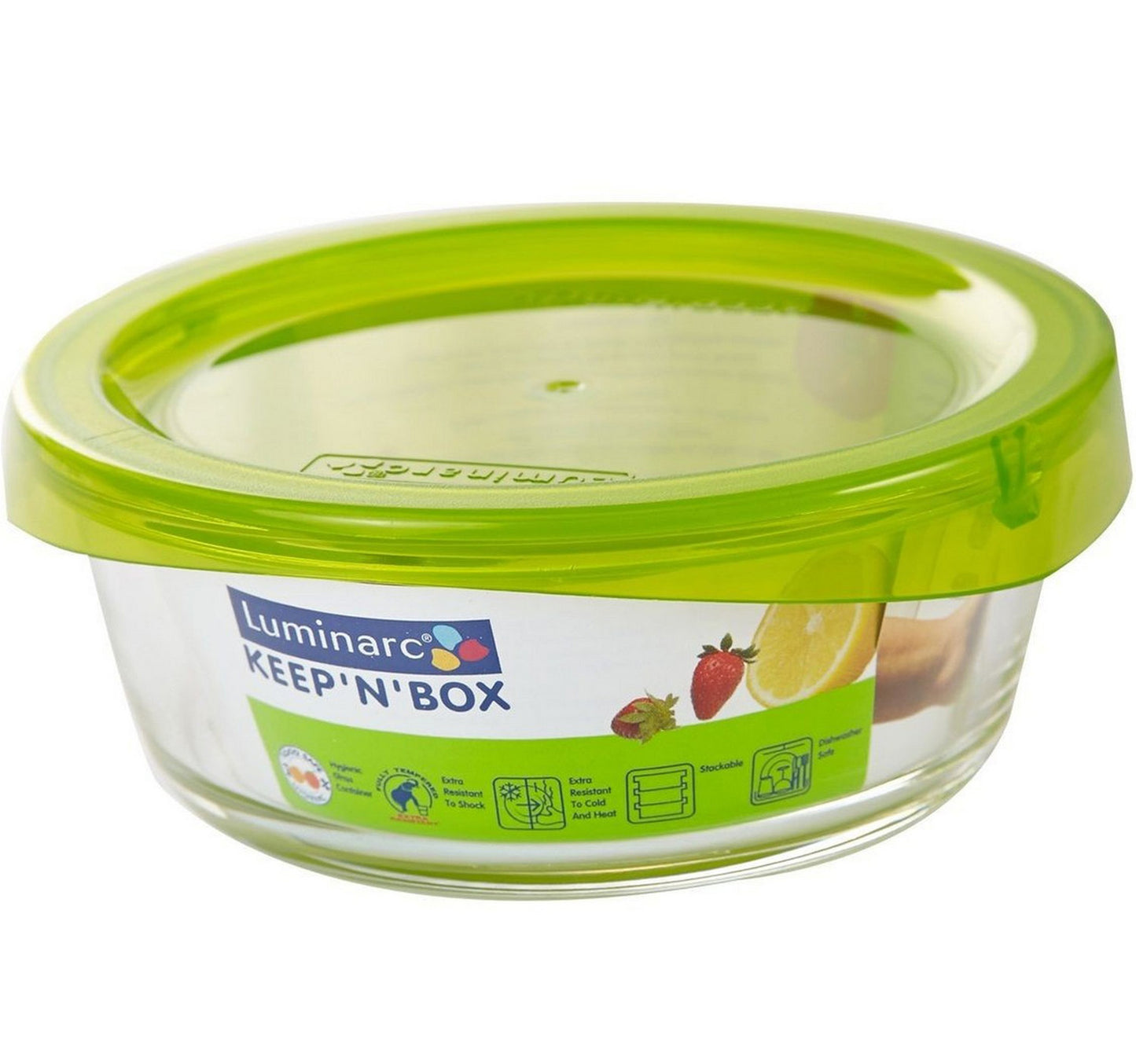 لومينارك كيب إن بوكس، وعاء دائري من الزجاج المقوى، 880 مل، G4266