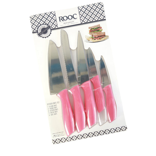 Rooc Knife Set, 5 pcs, KT05-C