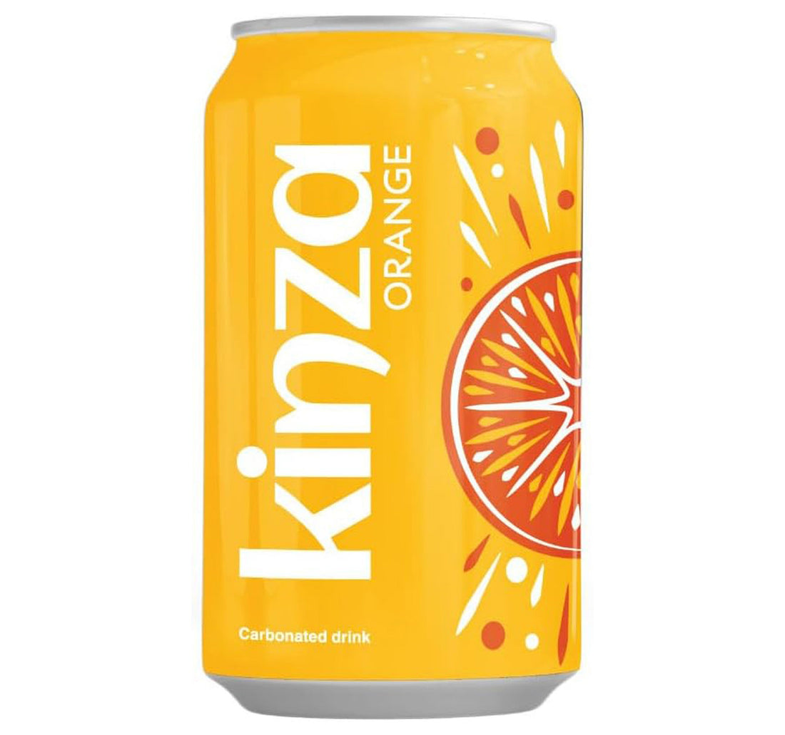 Kinza Carbonated Drink Orange 24 x 360 ml