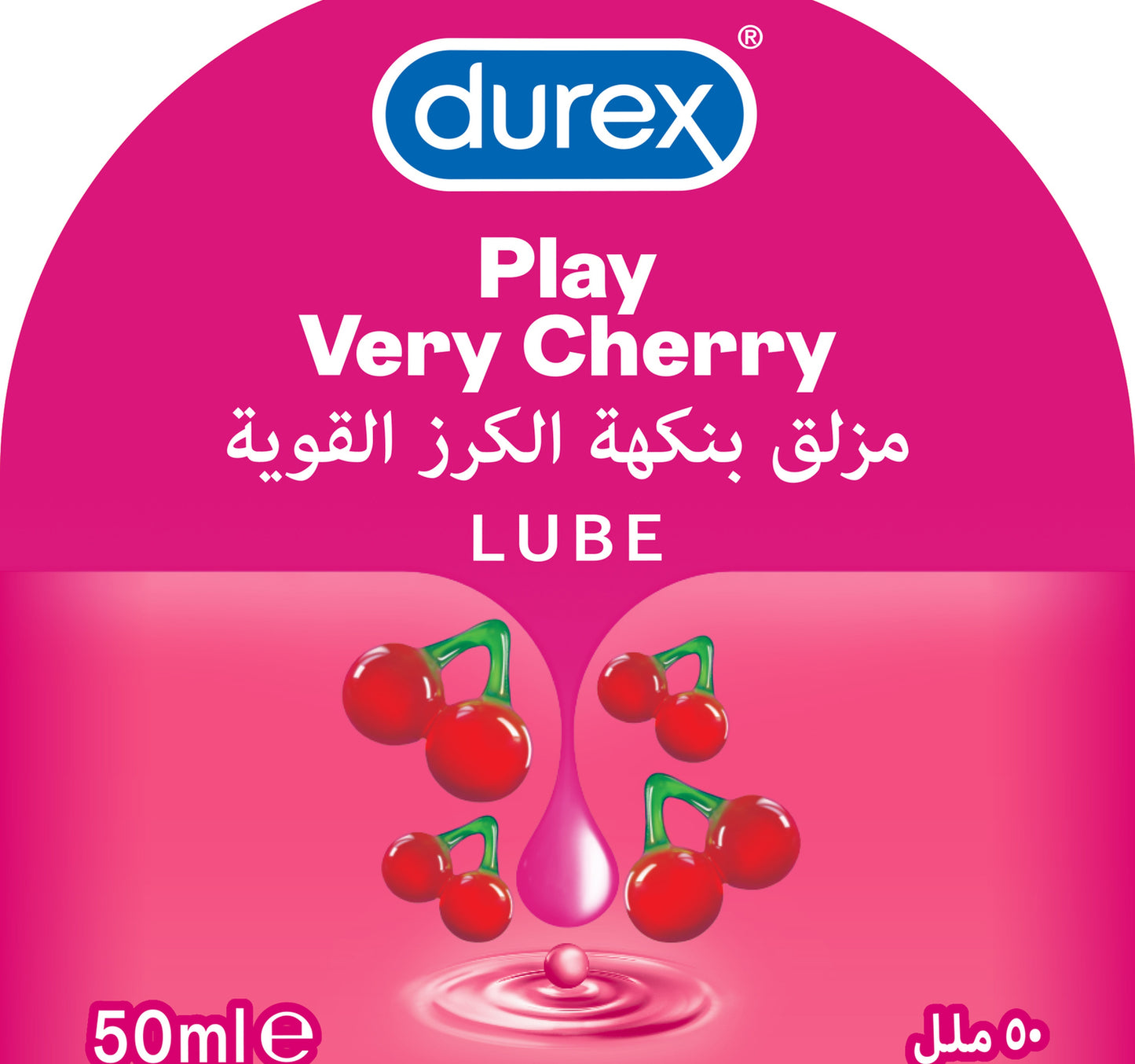 جل المتعة Durex Play بنكهة الكرز والفواكه 50 مل