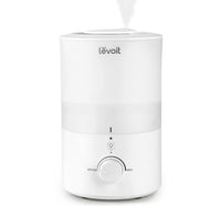 Levoit Dual 150 Ultrasonic Cool Mist Humidifier, 27m² Room Coverage, White, LUH-D302-WAE
