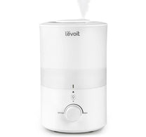 Levoit Dual 150 Ultrasonic Cool Mist Humidifier, 27m² Room Coverage, White, LUH-D302-WAE