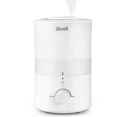 Levoit Dual 150 Ultrasonic Cool Mist Humidifier, 27m² Room Coverage, White, LUH-D302-WAE