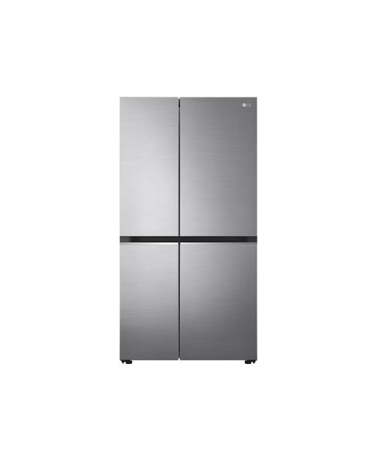 LG Double Door Refrigerator, 626L, Platinum Silver, GR-B267SLWL