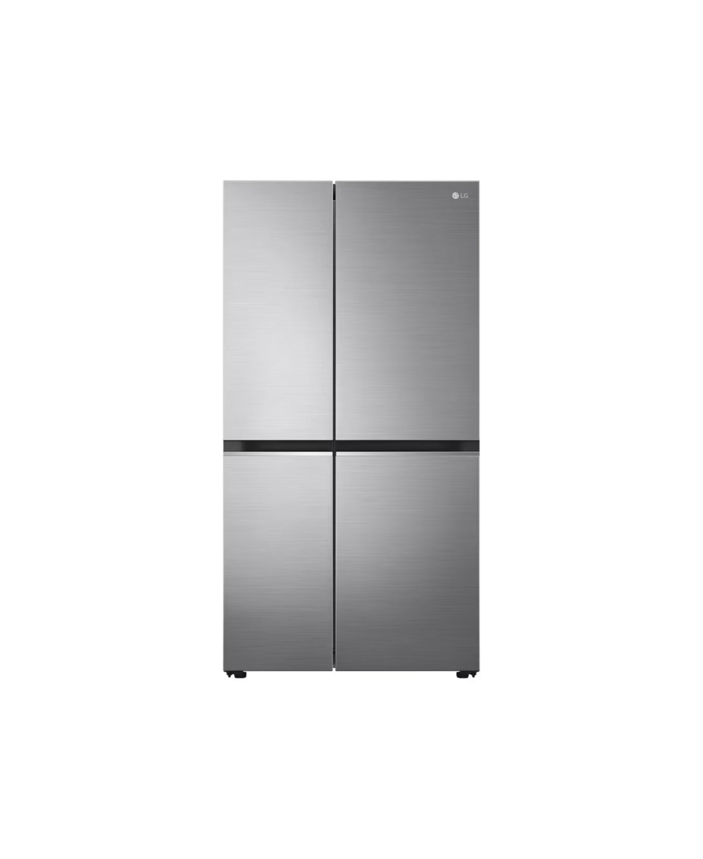 LG Double Door Refrigerator, 626L, Platinum Silver, GR-B267SLWL