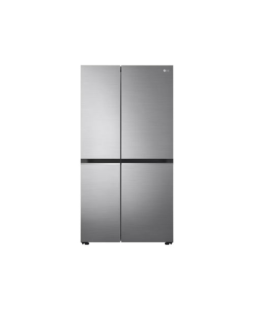 LG Double Door Refrigerator, 626L, Platinum Silver, GR-B267SLWL