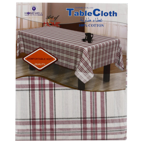 Homewell Table Cloth 152 x 265cm Purple