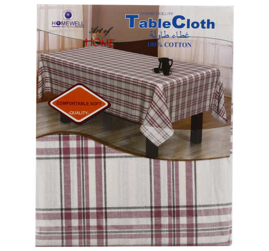 Homewell Table Cloth 152 x 228cm Purple