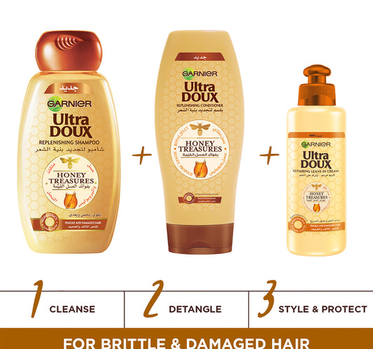 Garnier Ultra Doux Replenishing Shampoo Honey Treasures 200 ml