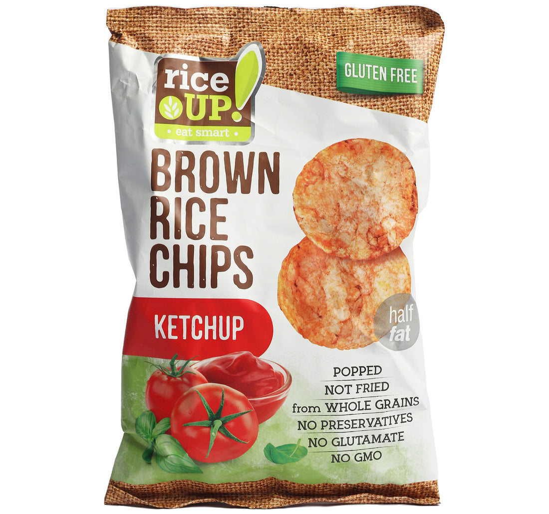 Rice Up Ketchup Brown Rice Chips 60 g