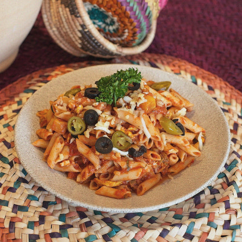 Bahraini Chicken Nashef Pasta Penne Al Lulu Kitchen