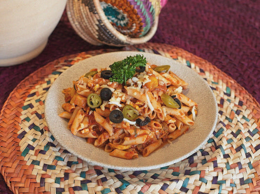Bahraini Chicken Nashef Pasta Penne