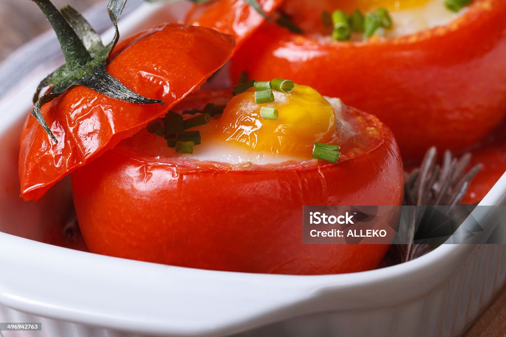 Baked Tomatoes Stuffed Fish