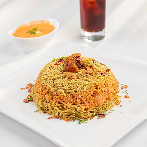 Chicken Biryani Lemon