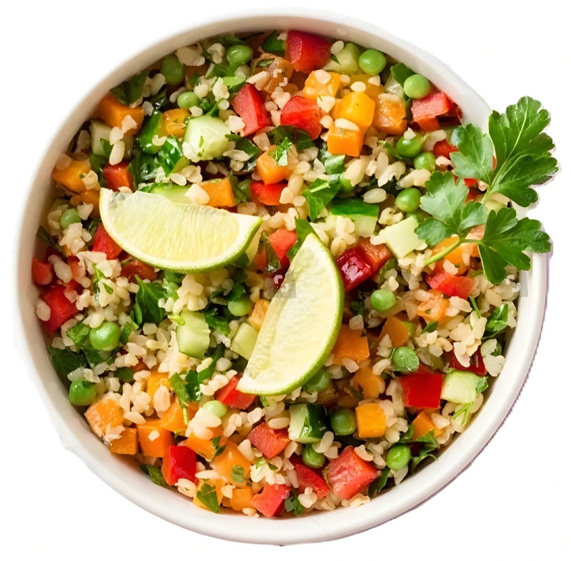 Bulgur salad Salad bowls