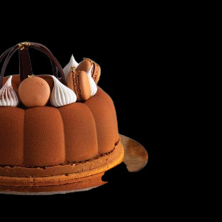 Chocolate Caramel Brûlée Cake Lily's Cupcake