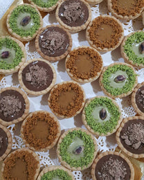 فطيرة تشيز كيك الفستق