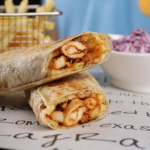 Chicken Shawerma Wraps Lemon