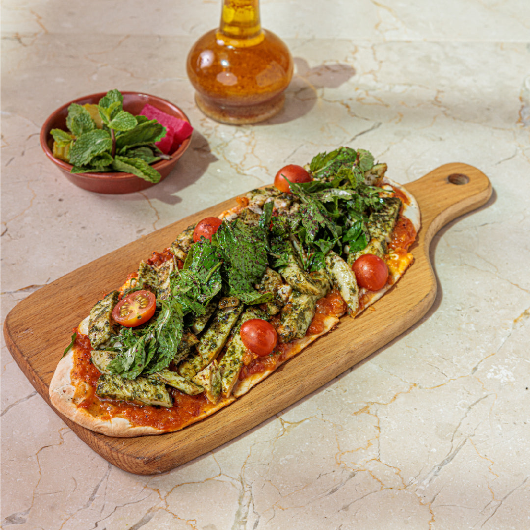 Chicken Tarha Manaeesh