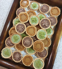 Chocolate Cheesecake Tart with Lotus Firin