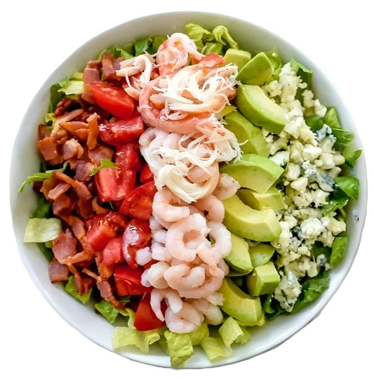 Crab and shrimp salad