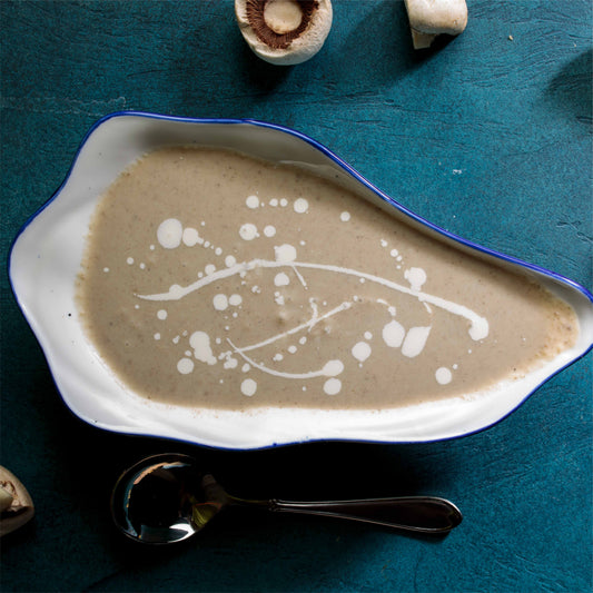 شوربة الفطر الكريمية