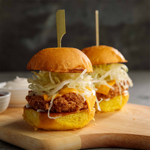 Crunchy Chicken Slider Kitchen by Abeer