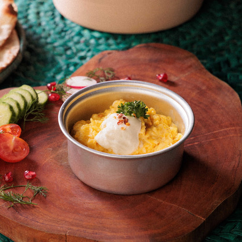 Eggs with Cheese Zaafaran