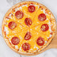 Three Cheese Italian Pepperoni Pizza