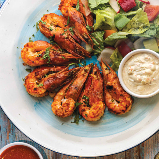 Grilled Jumbo Prawns