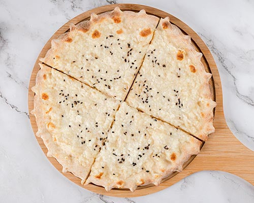 Halloumi Cheese Manaeesh Lemon