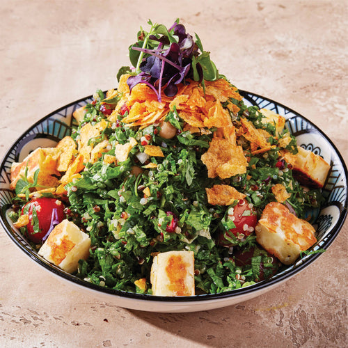 Halloumi Salad Kitchen by Abeer
