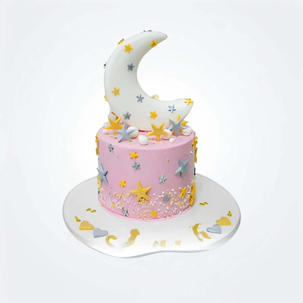 New Born Cake Lily's Cupcake