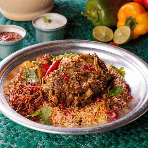 Lamb Biryani Al Lulu Kitchen