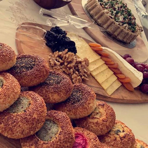 Mini Stuffed Simit (assorted) Firin