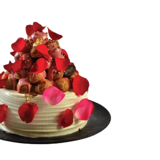 Rose Profiterole