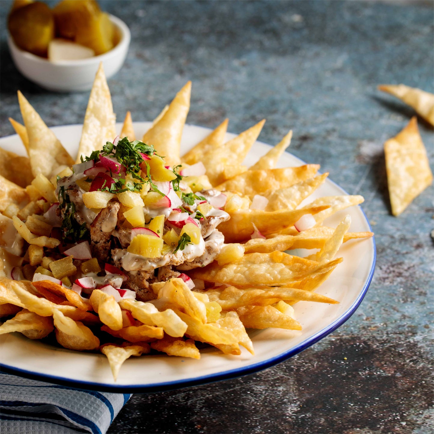 Shawarma Nachos