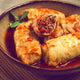 Stuffed Cabbage Rolls with Minced Meat in Tomato Sauce