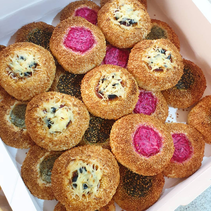 Mini Stuffed Simit (assorted) Firin