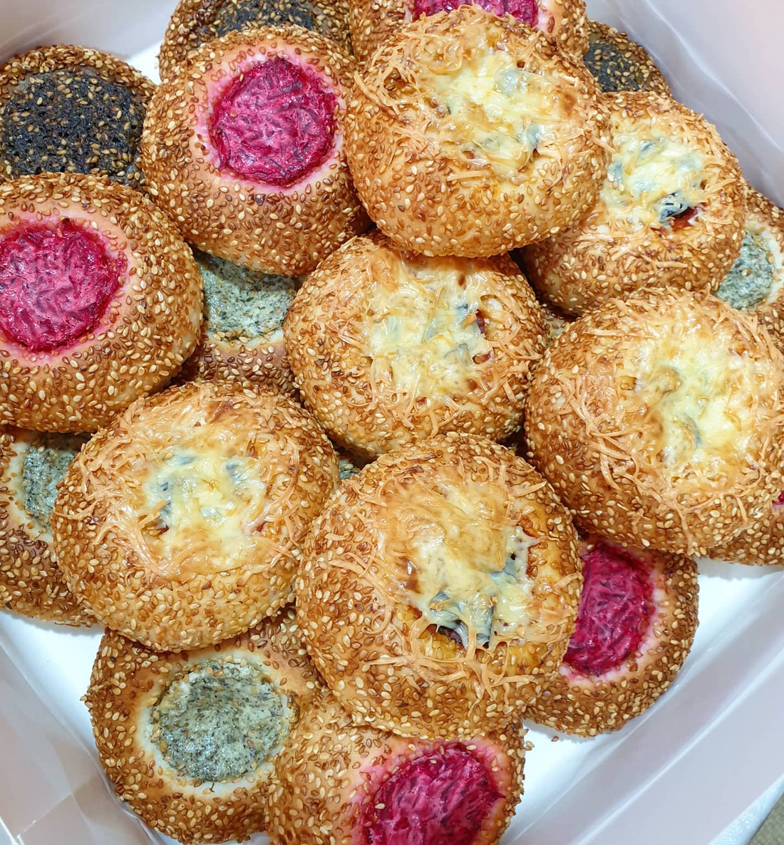 Mini Stuffed Simit (assorted)