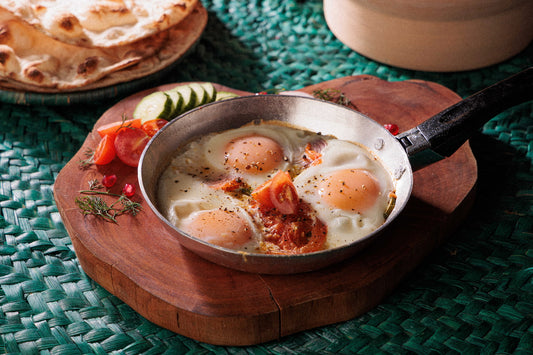Sunnyside up Eggs with Vegetables