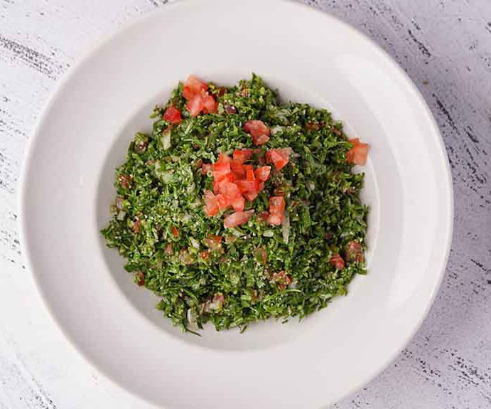 Lebanese Tabouleh Lemon