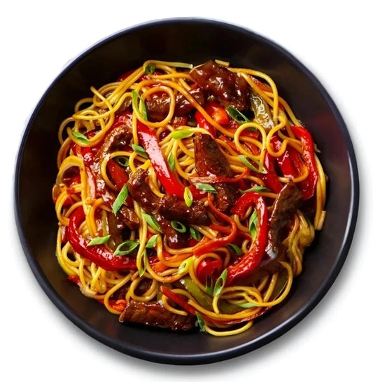 Vegetable noodles Salad bowls
