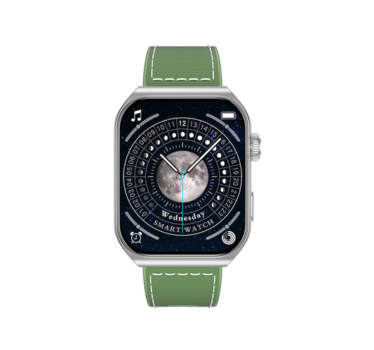 Swiss Military Smart Watch Alps 3 Green Blue Silicon Strap
