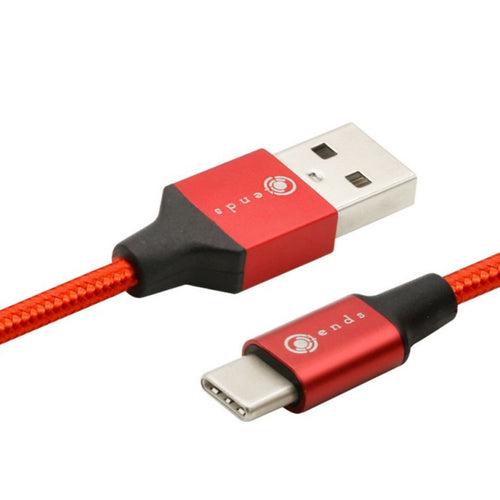 Iends Nylon Braided Type C Fast Charger Cable 1 Meter CA2749 Lulu Hypermarket