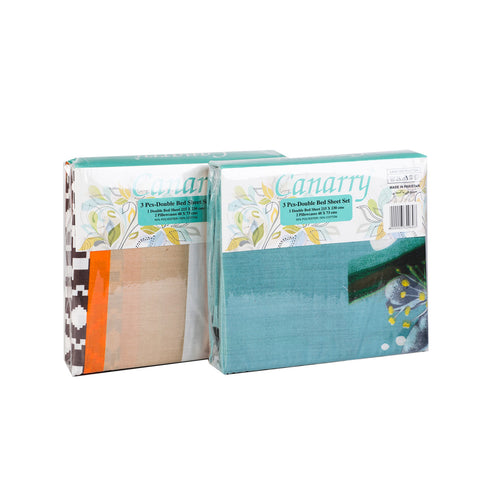 Canarry Bed Sheet Double 215x230cm