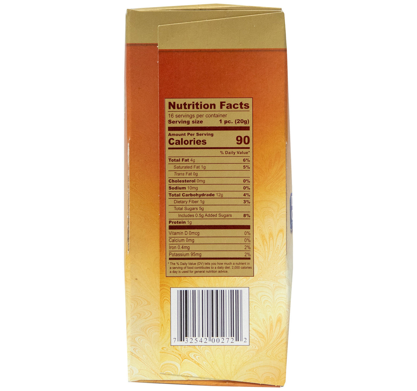 Al Karamah Date Maamoul Whole Wheat Date Filled Cookies 16 x 20g